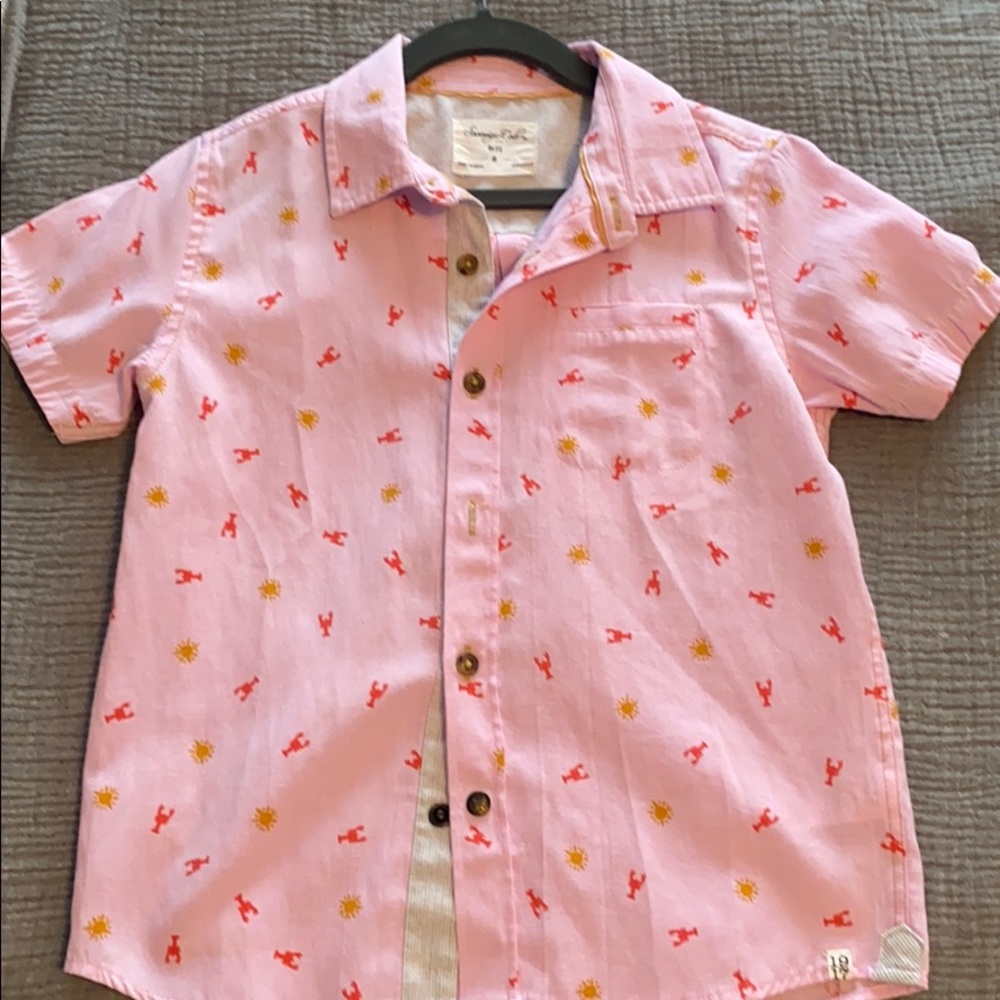 Boys Sovereign Code Short-Sleeve Shirt
